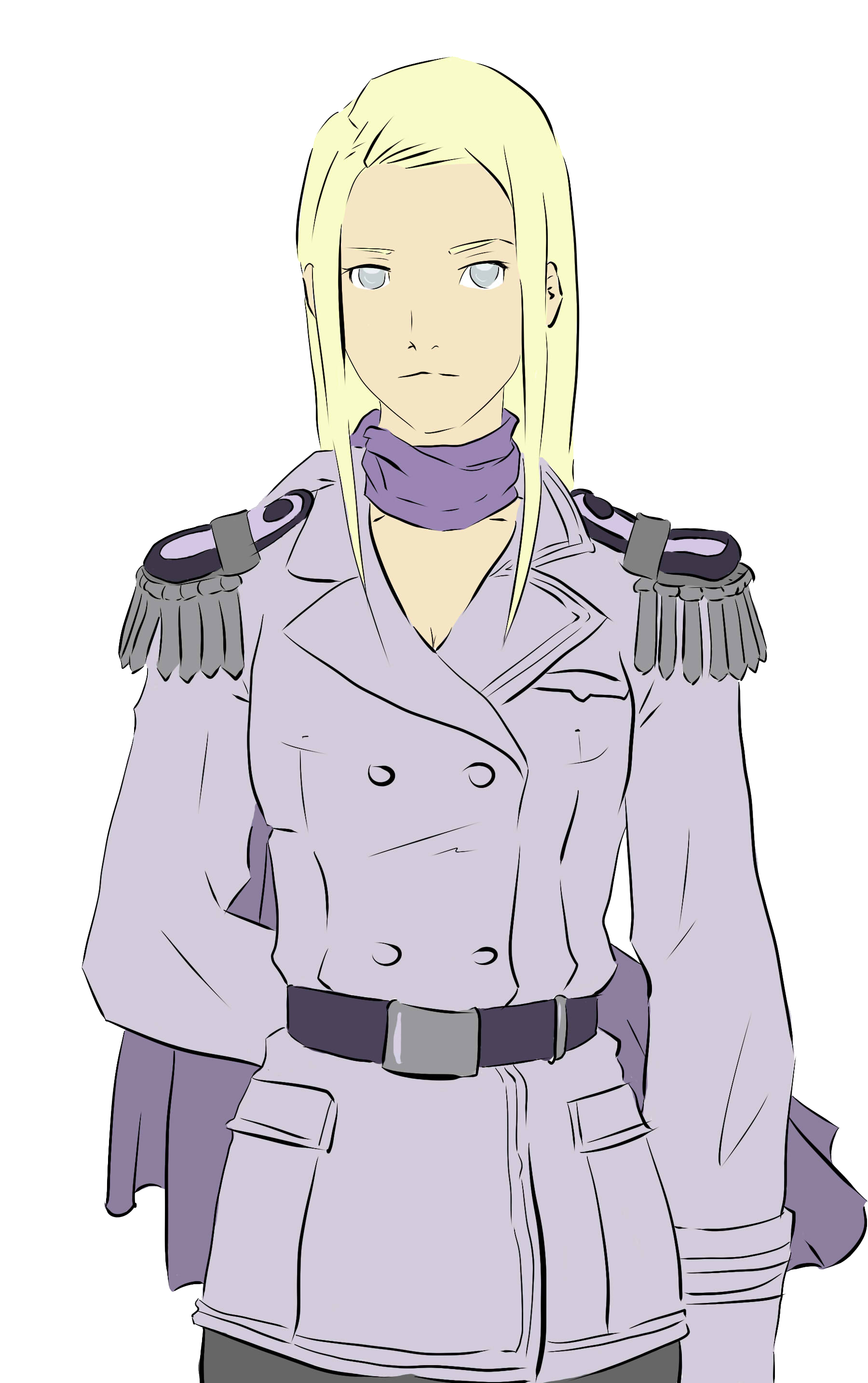 Colonel transhumaine Skylar St-Claire